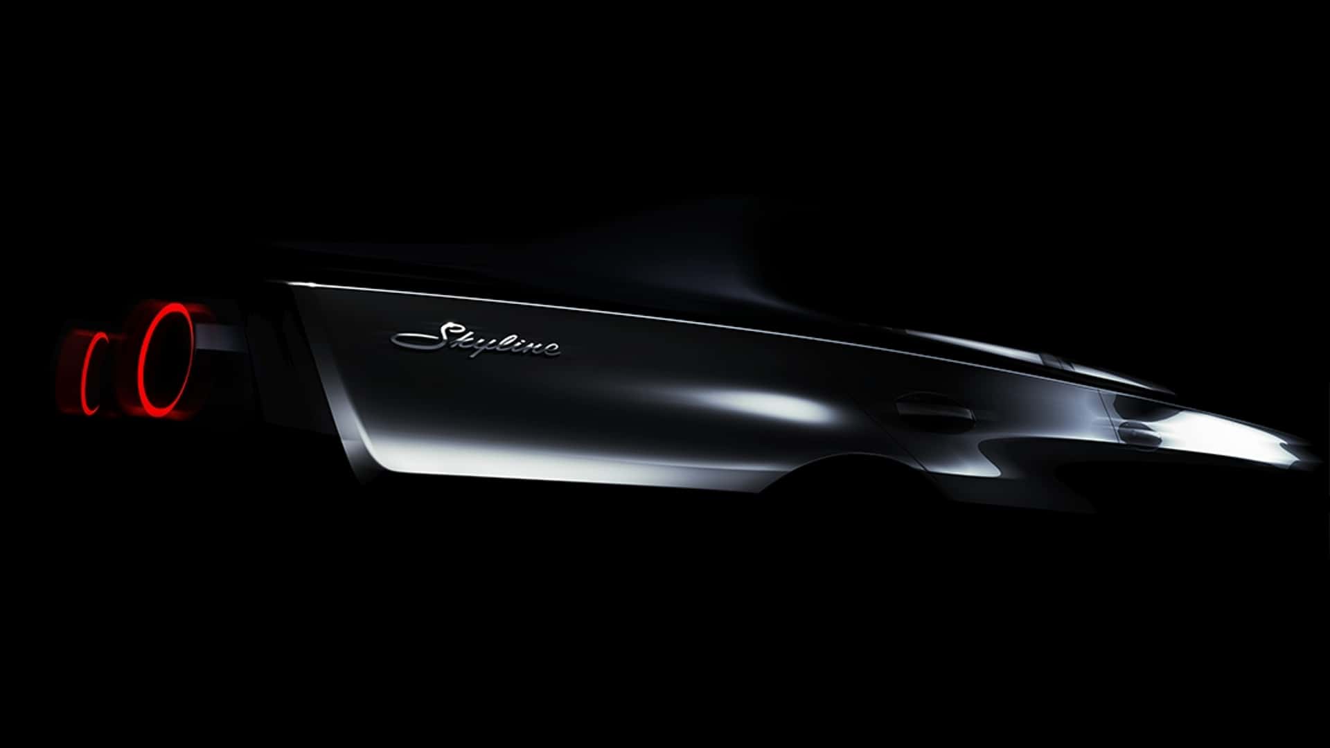 Nissan Teases New Skyline with Shadowy Previews