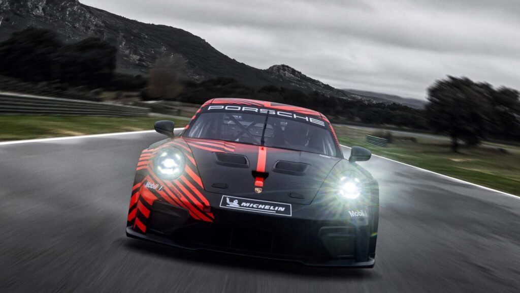 Porsche Unveils First 911-Based GT4 R Race Car as 718 Successor