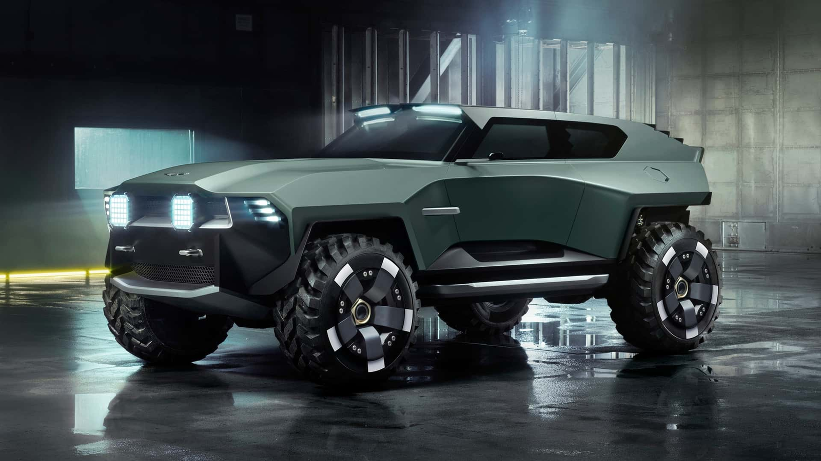 Aston Martin Unveils Virtual V12 Powered Dreadnought SUV for Call of Duty: Modern Warfare 4